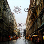 Хельсинки, рождественское и новогоднее оформление